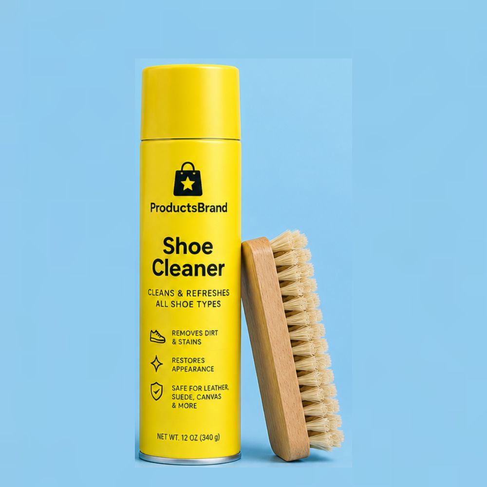 India's #1 Foam-Based Footwear Cleaner (Free Cleaning Brush) (Pack of 2)